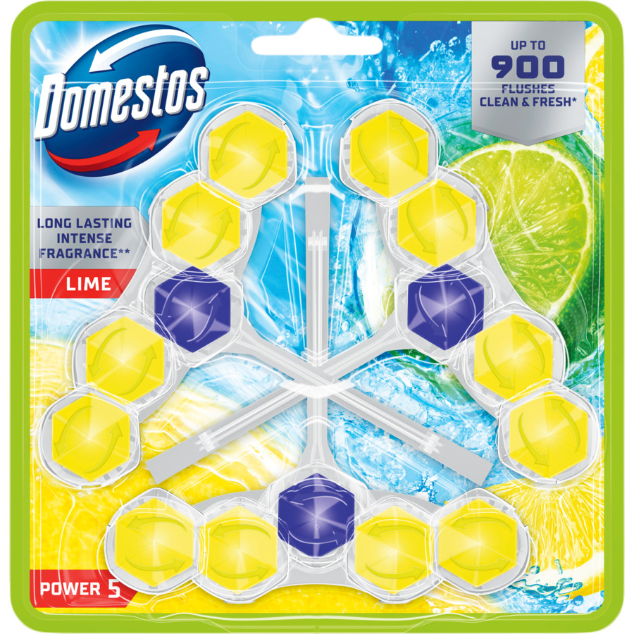 Domestos WC-Stein Active Blue Magnolie 3 x 55 g