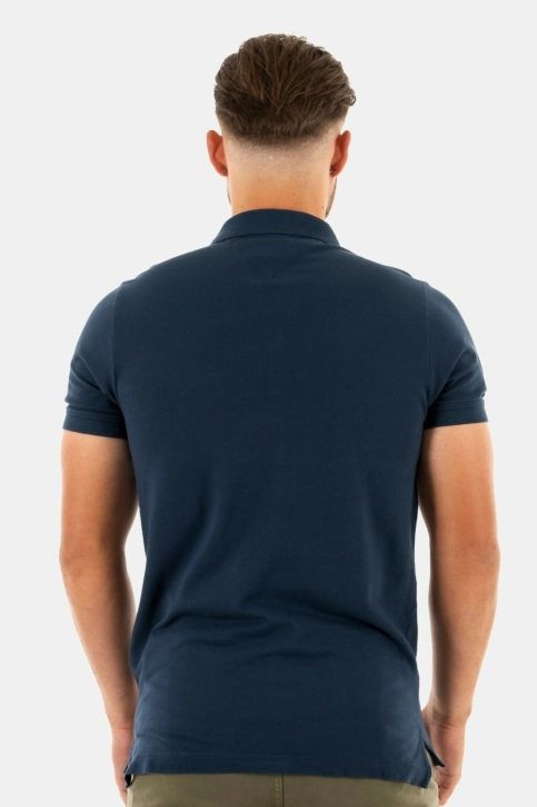 Polos tommy jeans slim placket pol c87 twilight navy