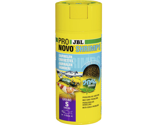 Korrelvoer JBL PRONOVO GARNALEN GRANO maat S 250 ml