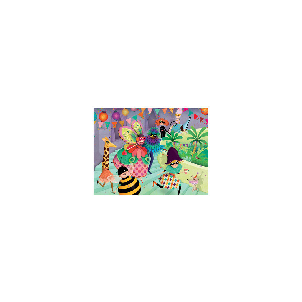 Puzzle 36 Pièces : La Demoiselle Papillon