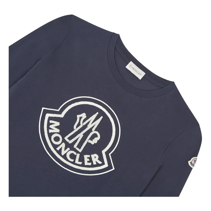 Moncler T-shirt Logo | Bleu marine