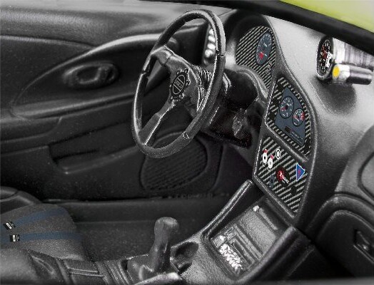 Revell - Fast & Furious Brians Mitsubishi Eclipse Bil Byggesæt - 1:25 - Level 3 - 07691
