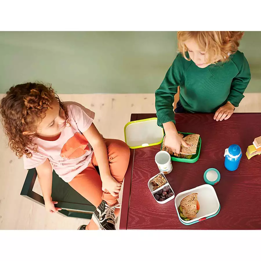 Mepal Brotdose + Thermoflasche Campus 2er Set türkis