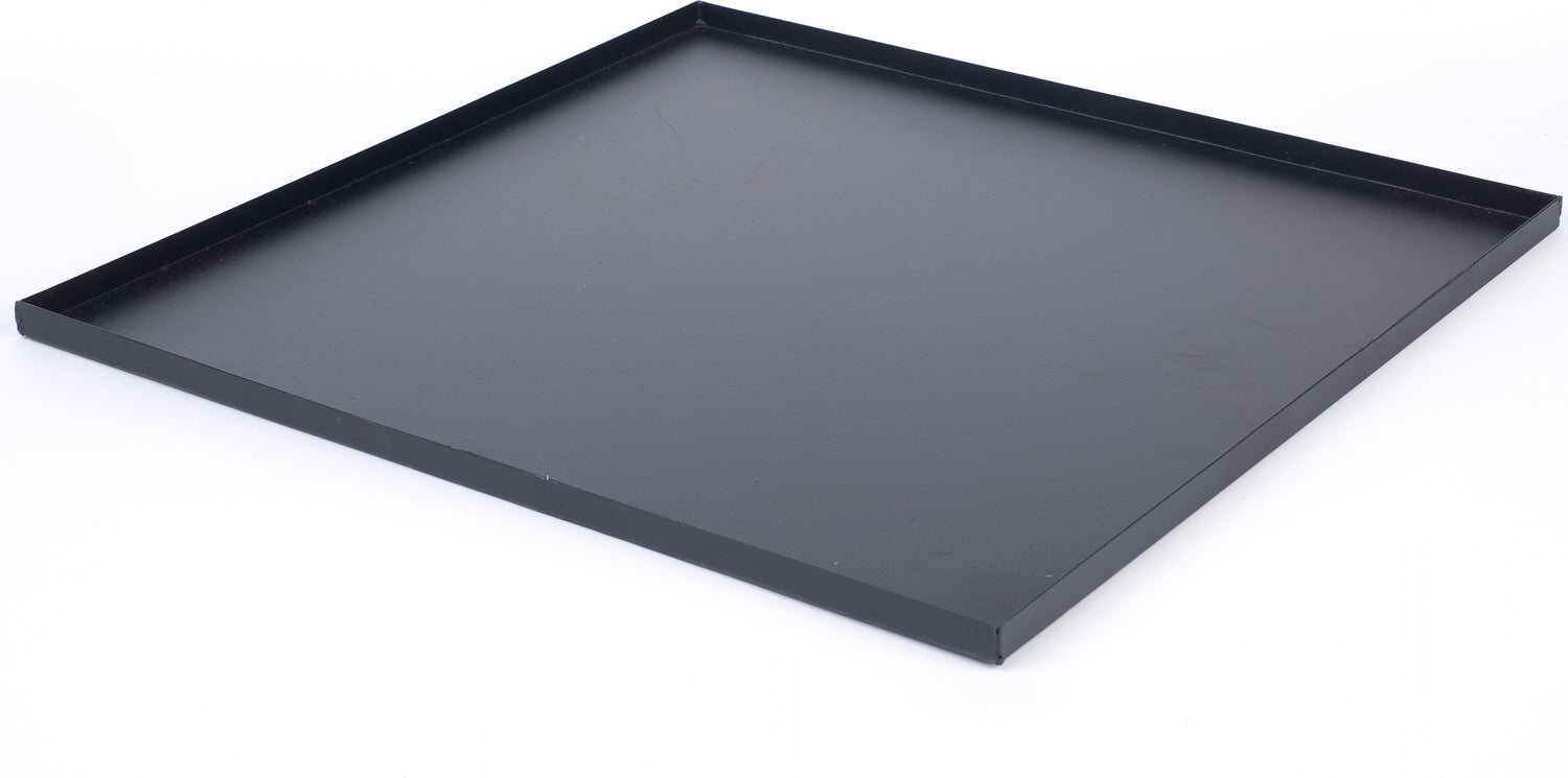 Intratuin onderplaat voor vuurkorf zwart 50 x 50 x 2 cm