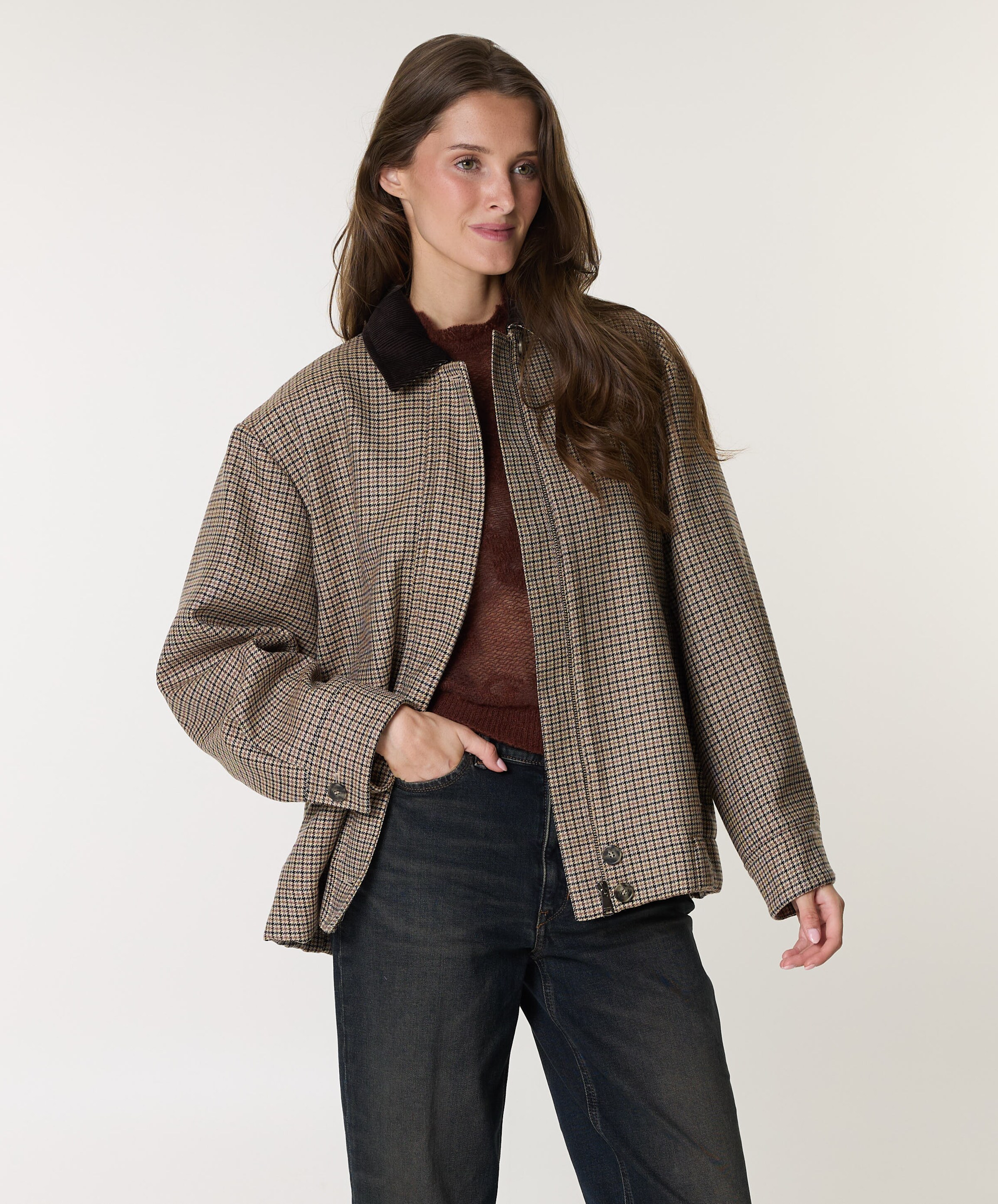 Weekend MaxMara Dames jas bruin
