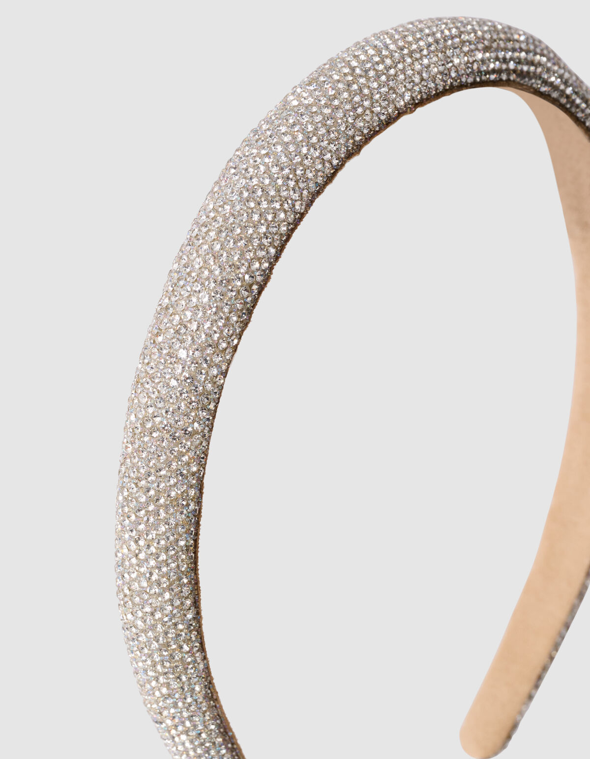Strass Haarband Zilver