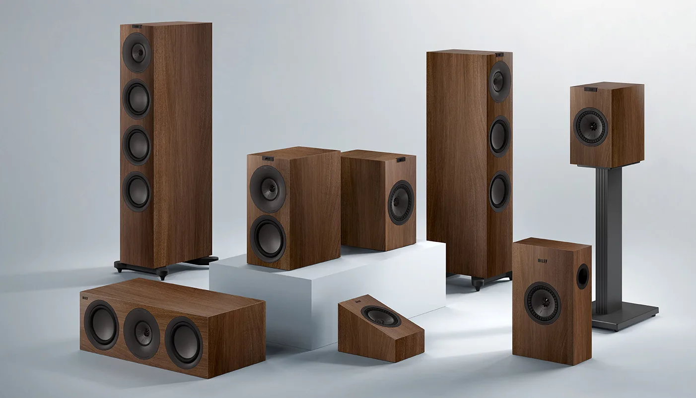 KEF Q7 Meta Noyer (la paire) Enceintes colonne