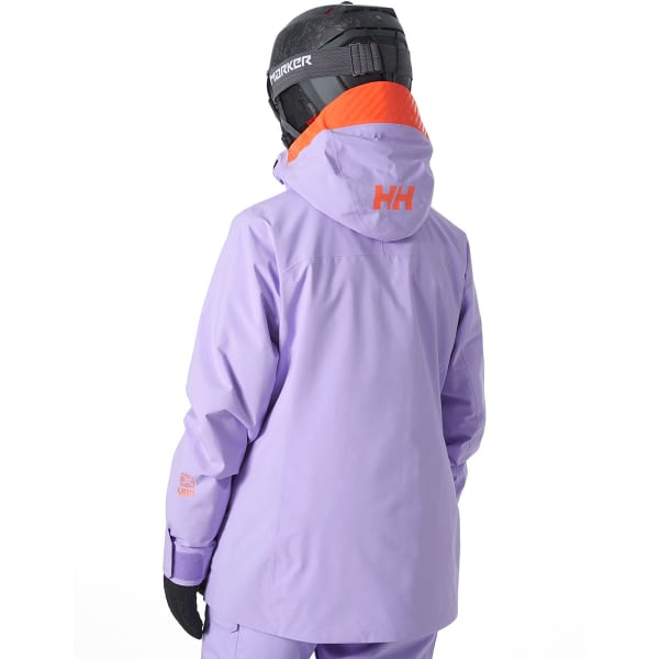 Veste de ski HELLY HANSEN W POWDERQUEEN INFINITY JACKET HEATHER