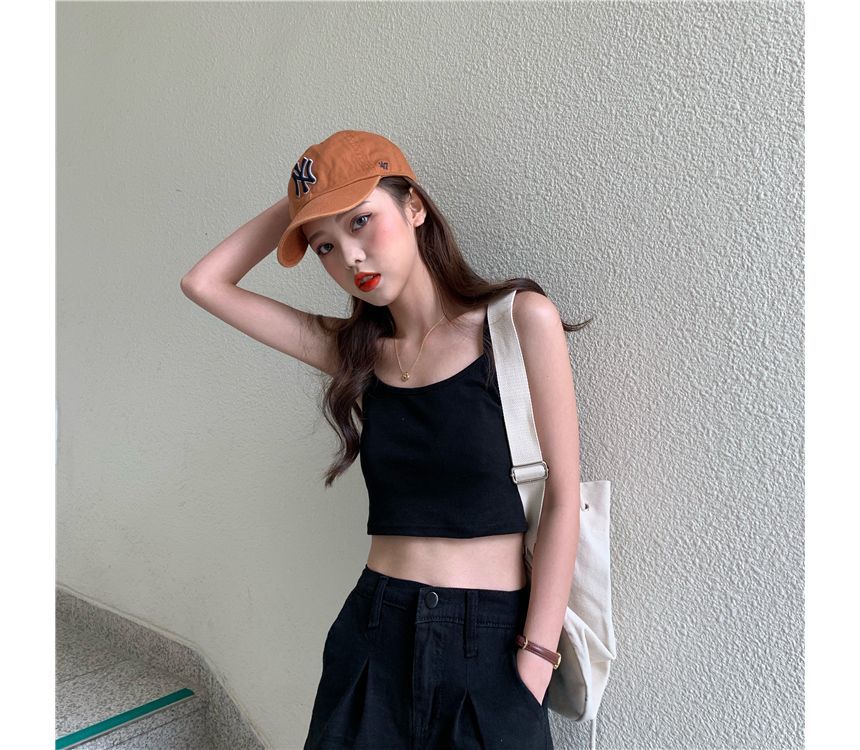 Moon City - Effen cropped camisole top