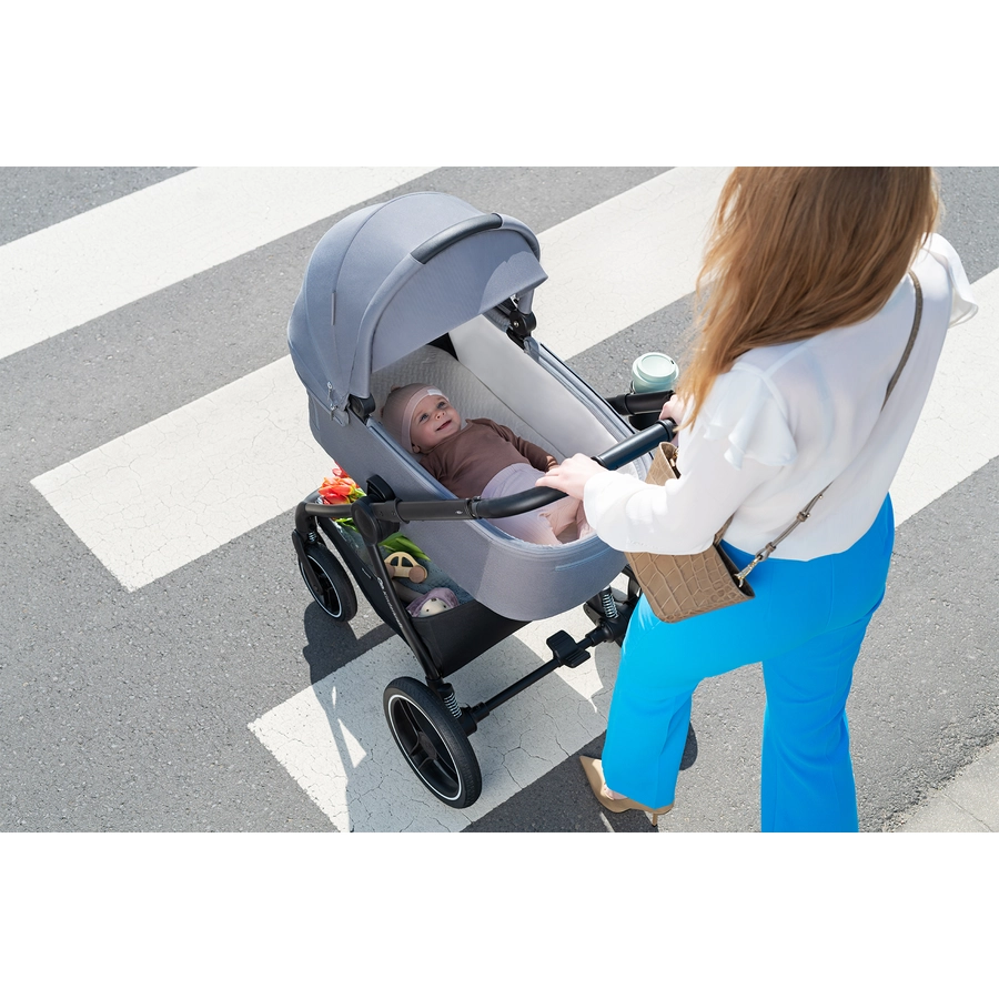 Kinderkraft Kombikinderwagen NEA 2 in 1 ash pink