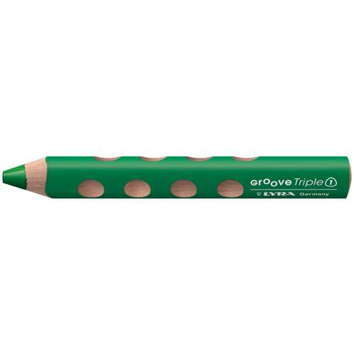 LYRA GROOVE® Triple 1 Aquarellstift, Farbstift, Wachsmalkreide