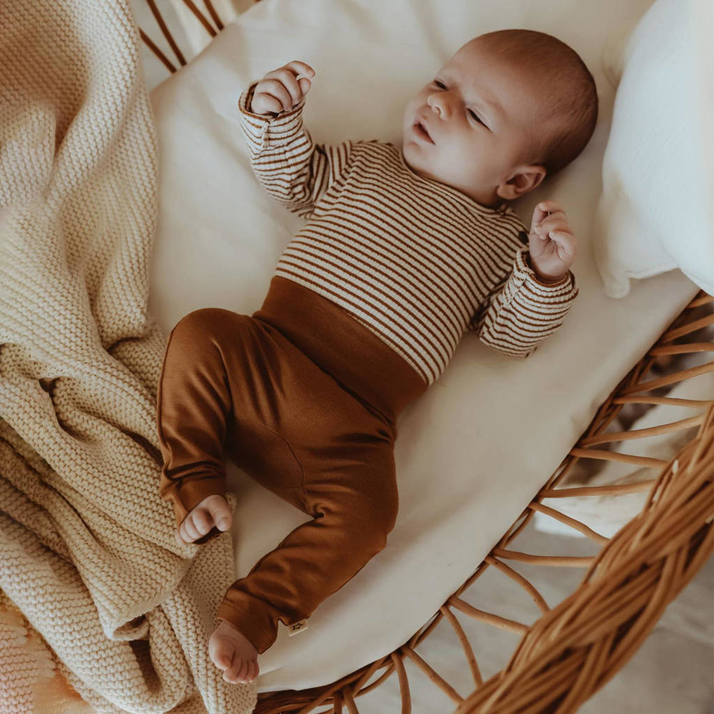 Your Wishes romper Nilan camel/wit