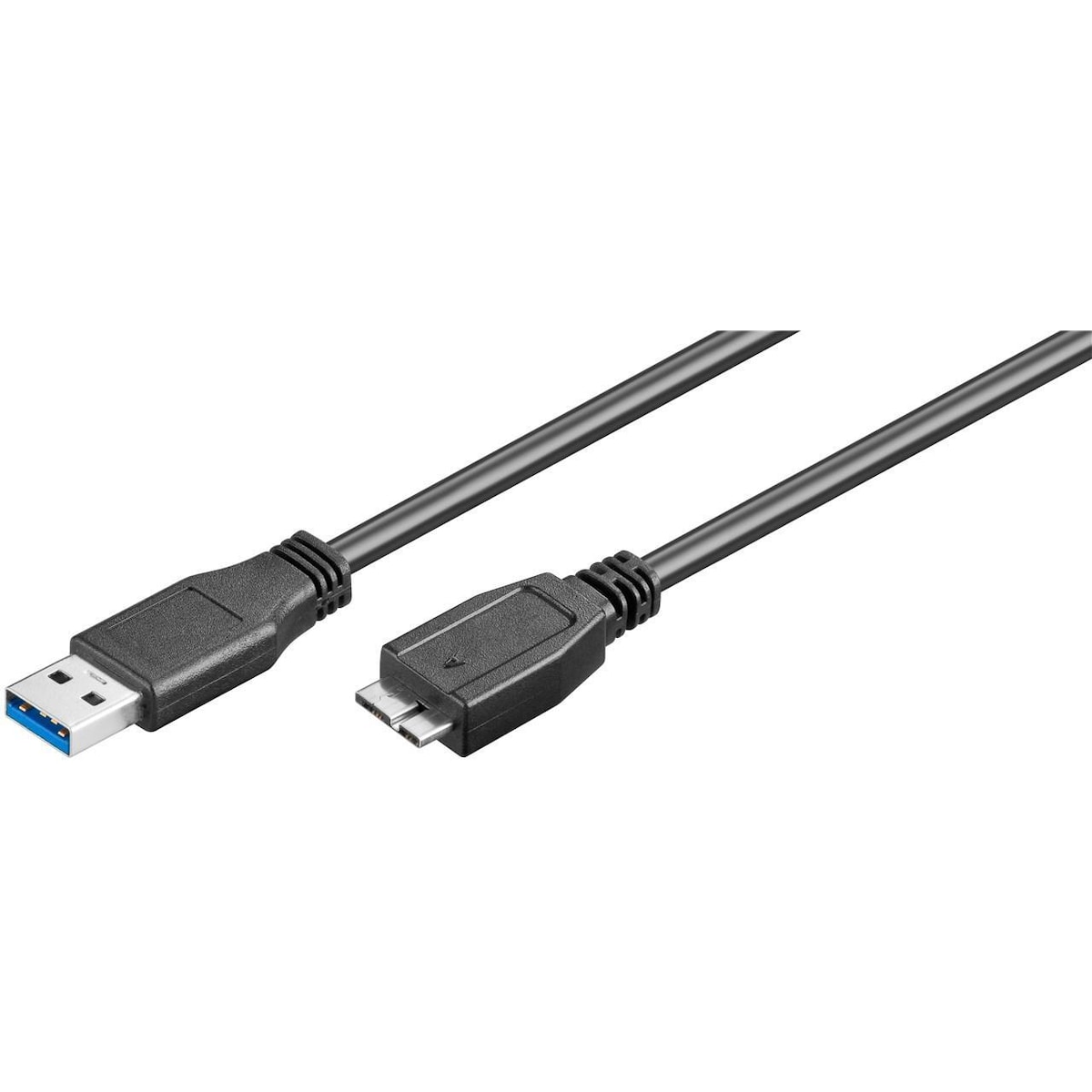 USB 3.0 SuperSpeed-kabel, svart