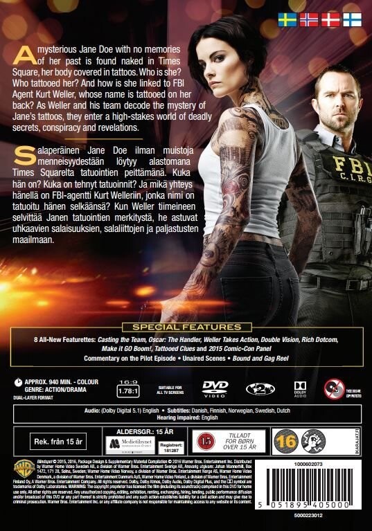 Blindspot - Sæson 1 - DVD