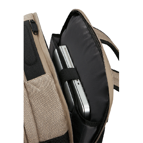 American Tourister Urban Track Laptop Backpack 15,6 Inch Coated Beige/ Orange