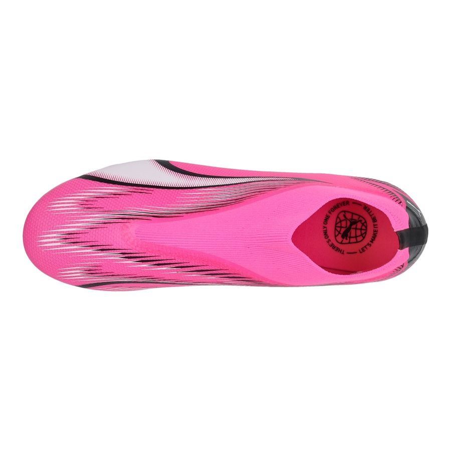 PUMA Ultra Match   Laceless FG/AG Phenomenal - Poison Pink/Blanc/Noir