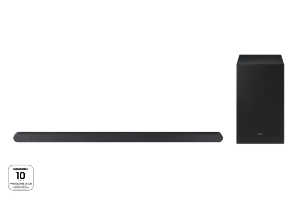 Samsung HW-S710D - S series - lydbarsystem - 3.1.kanal - trådløs - Bluetooth, Wi-Fi - grafitsort
