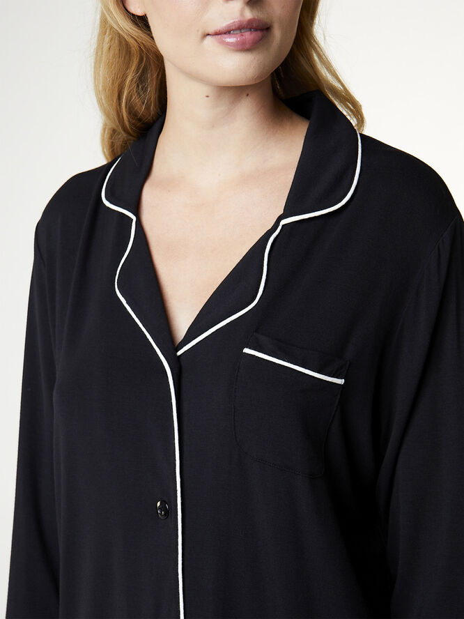 CCDK Joy Bamboo Pajamas shirt Black