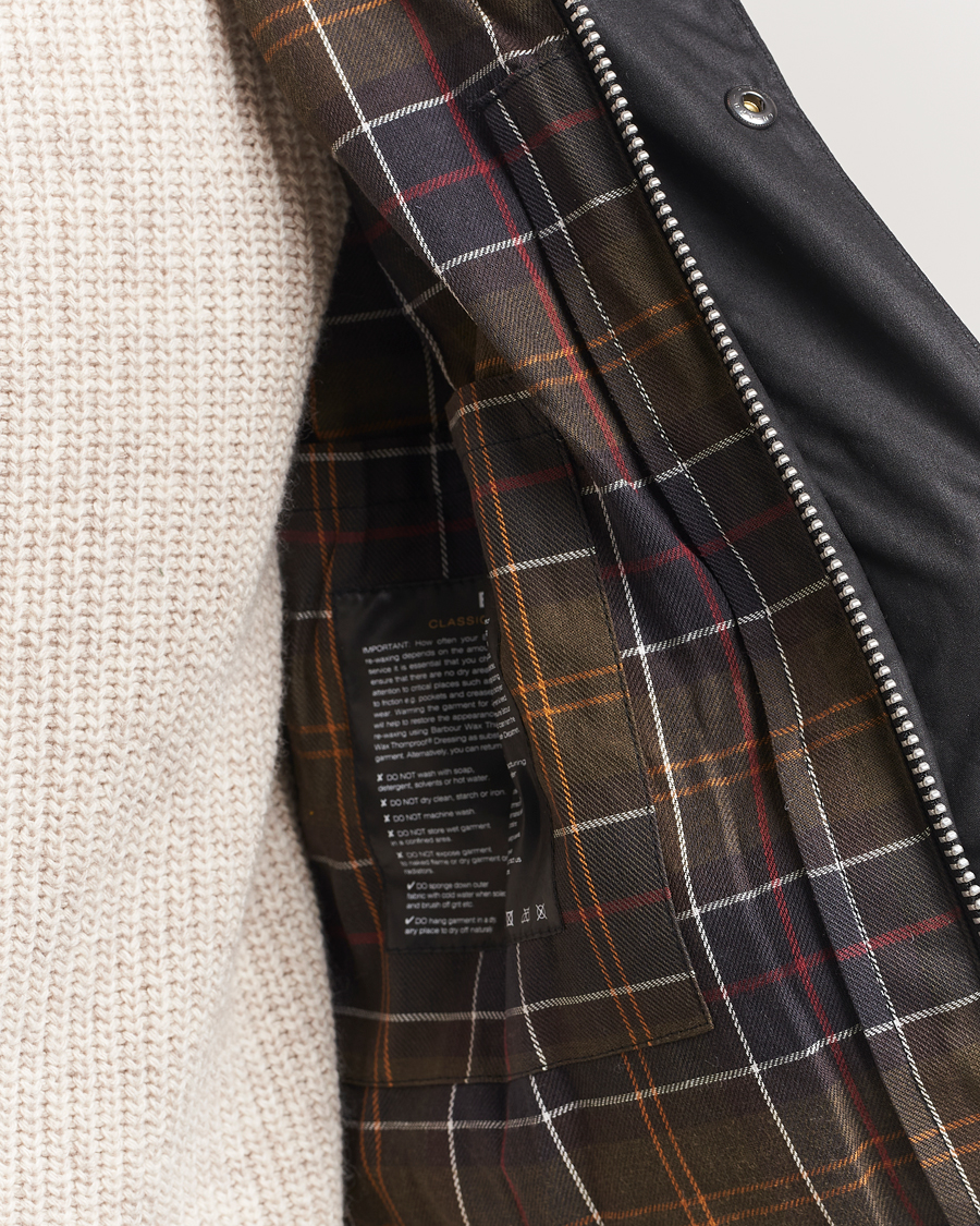 Barbour Lifestyle Ashby Wax Jacket Black