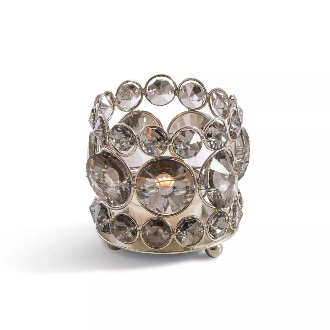 Teelichthalter Strass Ø 7,5 cm