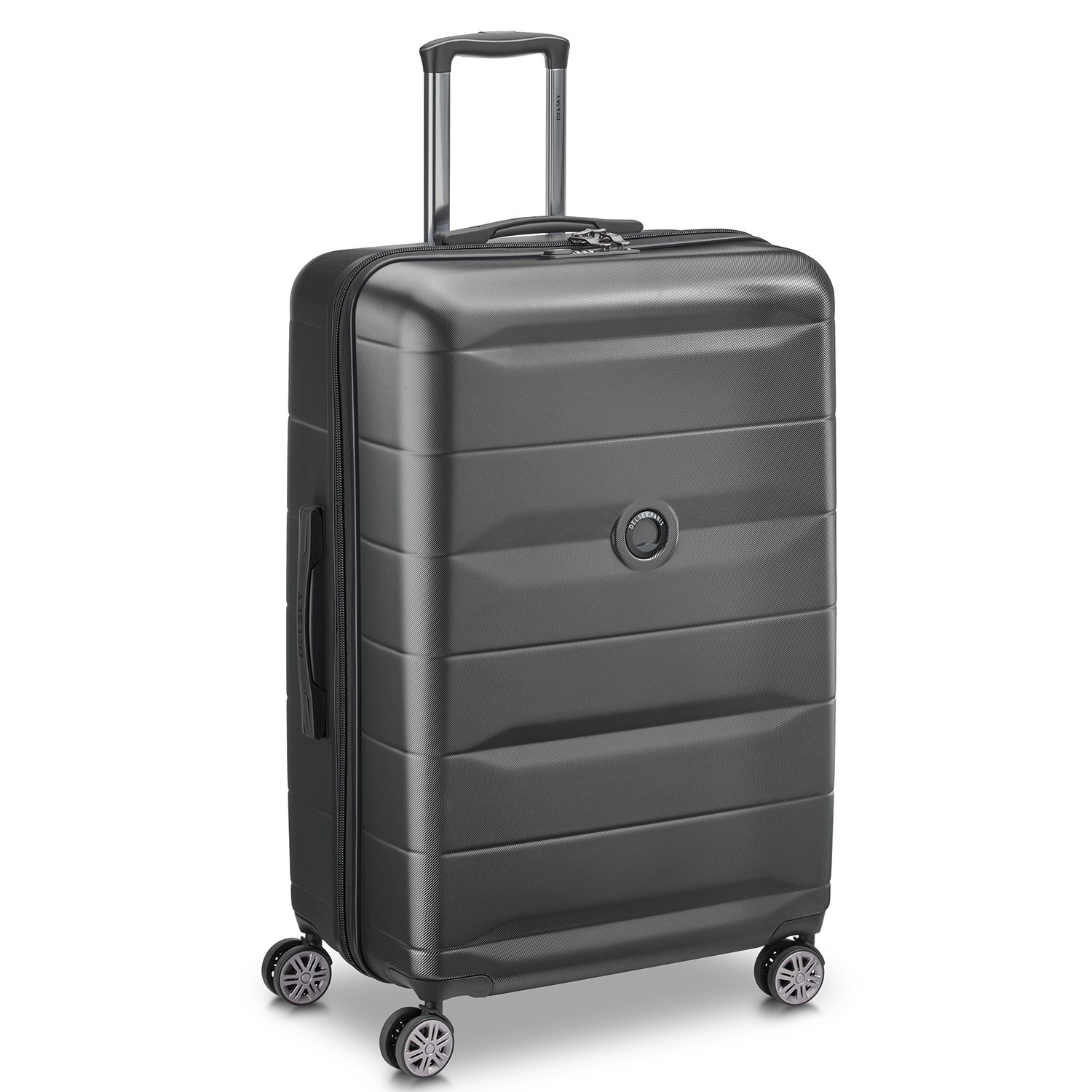 Delsey Comete+ 4 Wheel Trolley 77 black