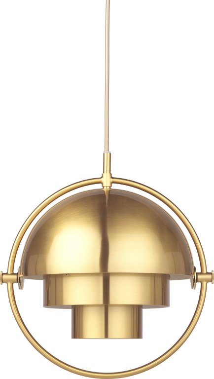 Gubi Multi-Lite hanglamp small Ø25.5 messing