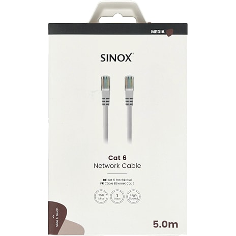 Sinox Cat6e netværkskabel 5 meter