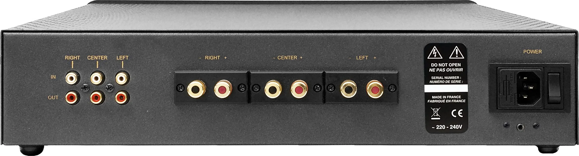 Atoll AV100 Noir (avec Trigger) Amplis de puissance