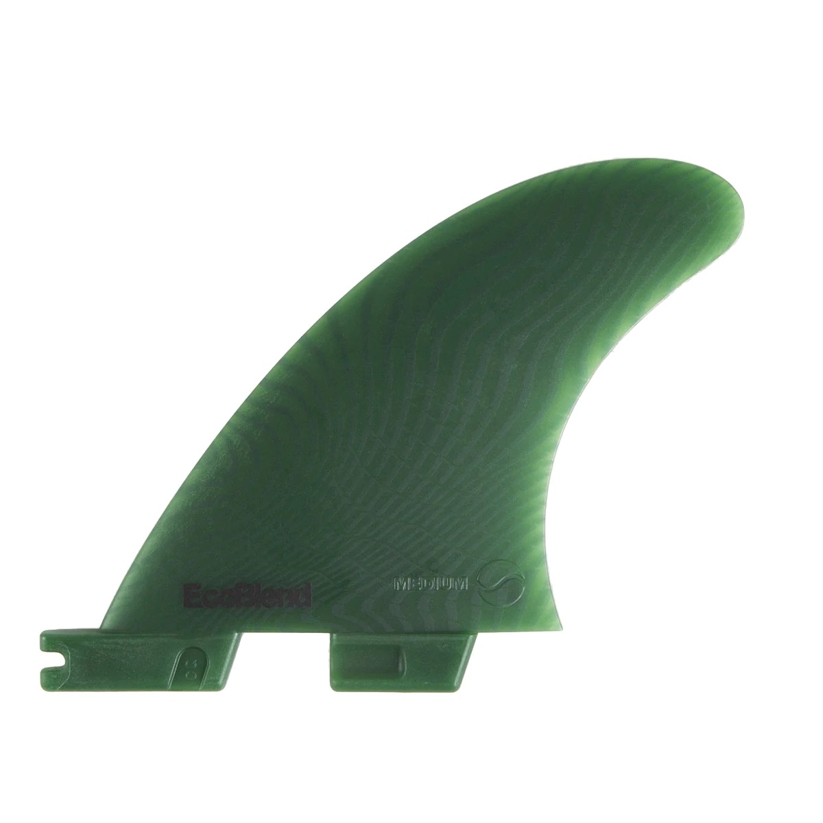 FCS FCS II Carver Eco Neo glass Sage Quad rear - S