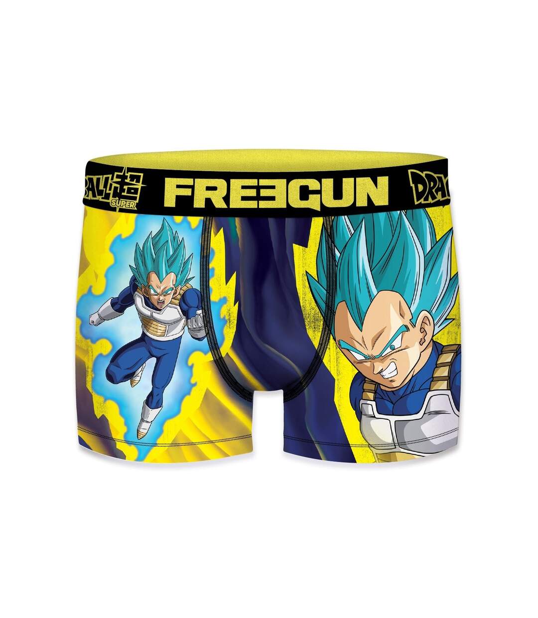 Boxer Homme Vegeta, Sangoku, Calecon Homme, DRAGON BALL SUPER, Anti-transpirant et Durable (Lot de 3)