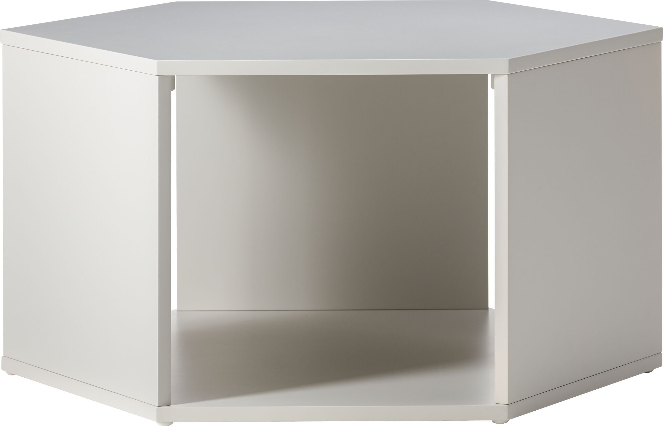 MARLEY Salontisch 70x60.5xH36.5cm - Eiche furniert / B: 70.0 cm x T: 60.5 cm x H: 36.5 cm