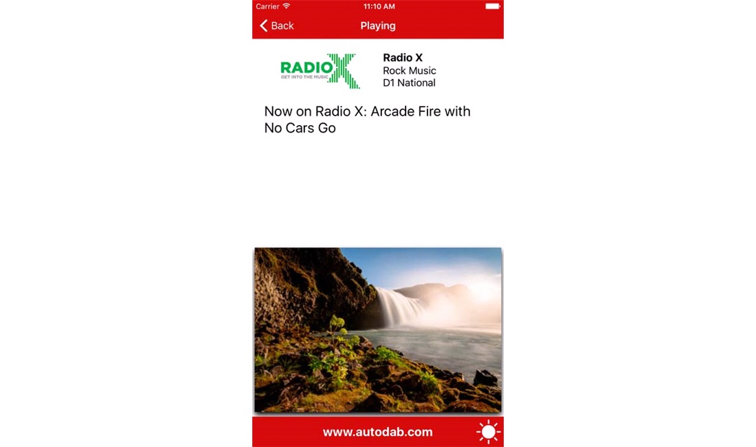 SmartDAB AUX til iPhone/smartphone