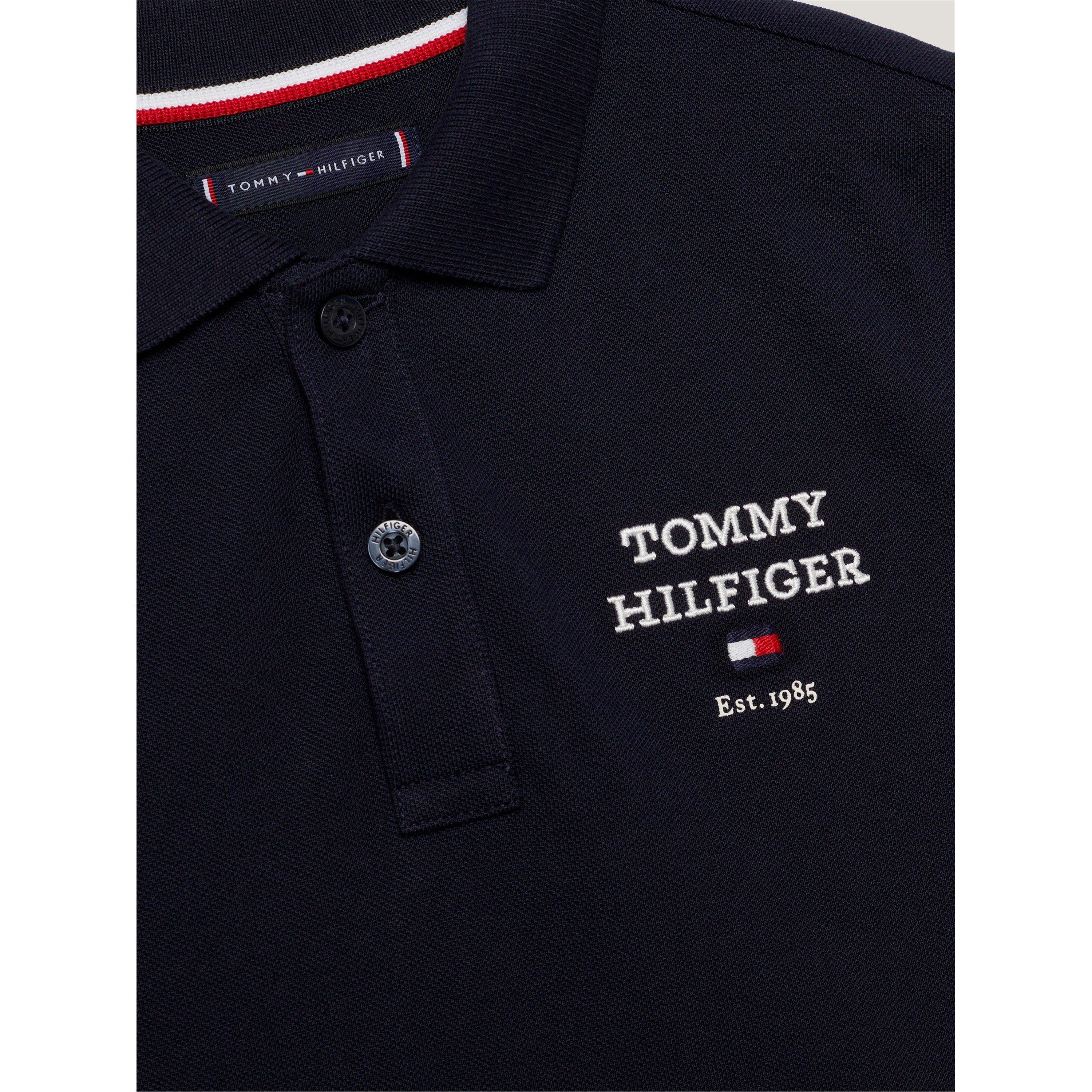 Tommy Hilfiger Logo Polo Short Sleeve Shirt Junior