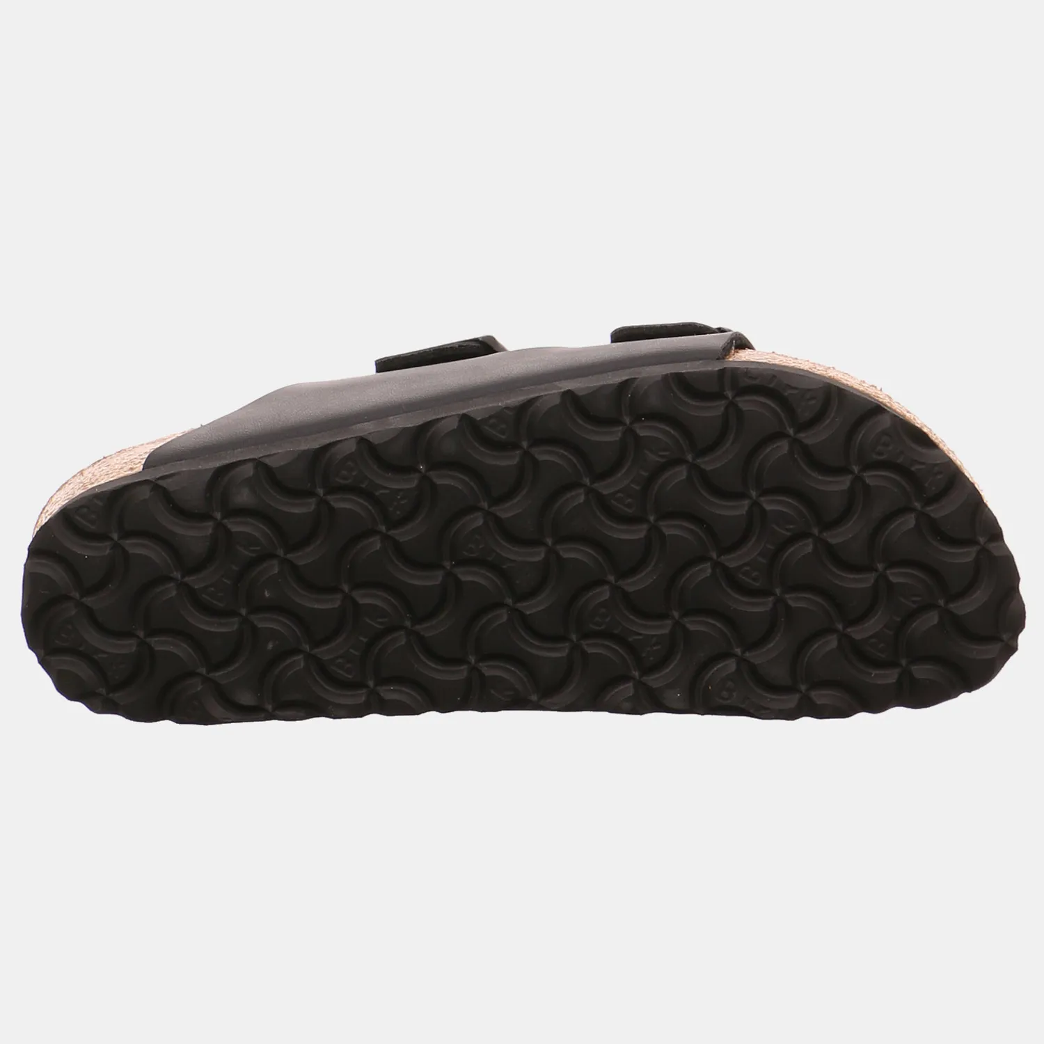 BIRKENSTOCK Bio-Fussbett Schwarz Lederimitat