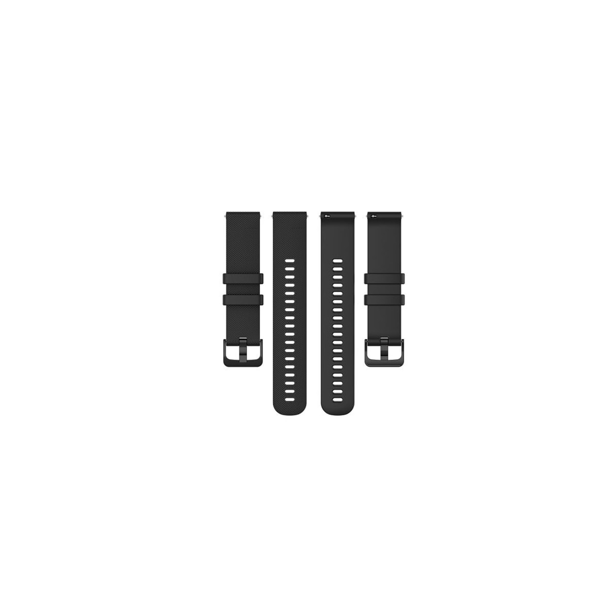 Silikon armbånd til Garmin Vivoactive 4S, svart