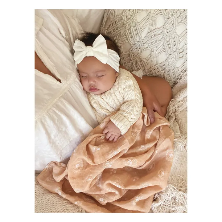 aden + anais Maxi-langes Keep Rising - Set de 2 | Terracotta