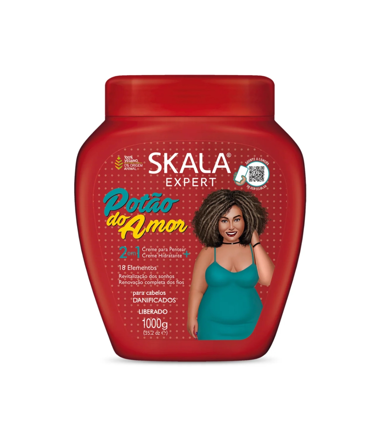 Skala - Creme Condicionador Potão do Amor 1kg - Cabelos Danificados