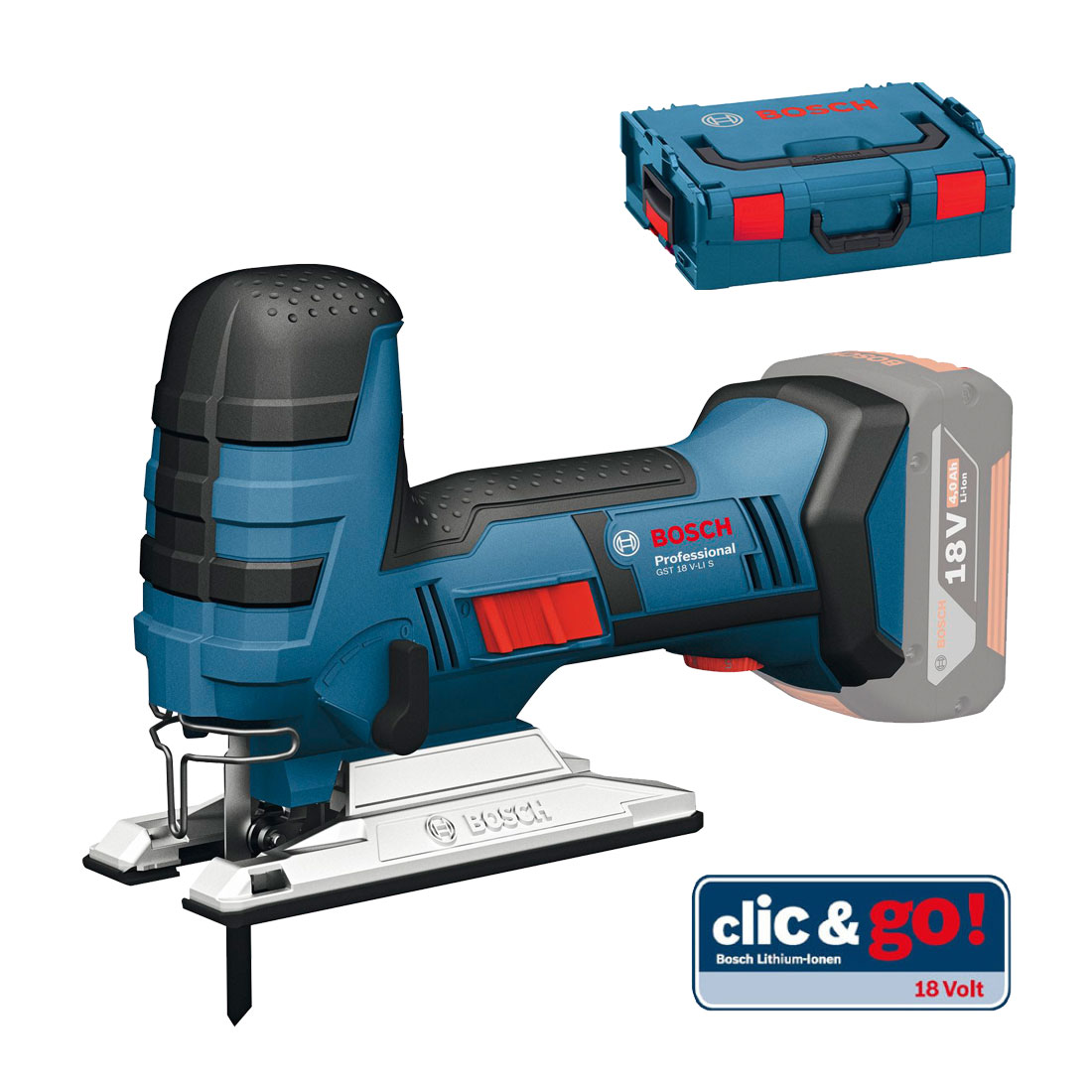 Bosch 3 Tool 18V Profi Set GSR + GBH + GST