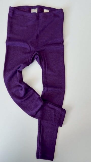 Ullbukse Leggings – 70% Merino, 30% Silke – Ubehandlet Ull