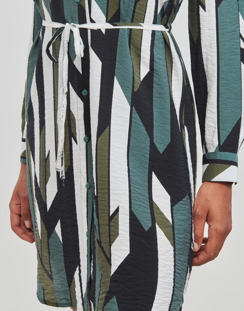Vero Moda - VMNUNA JOSIE LS SHORT SHIRT - Vert