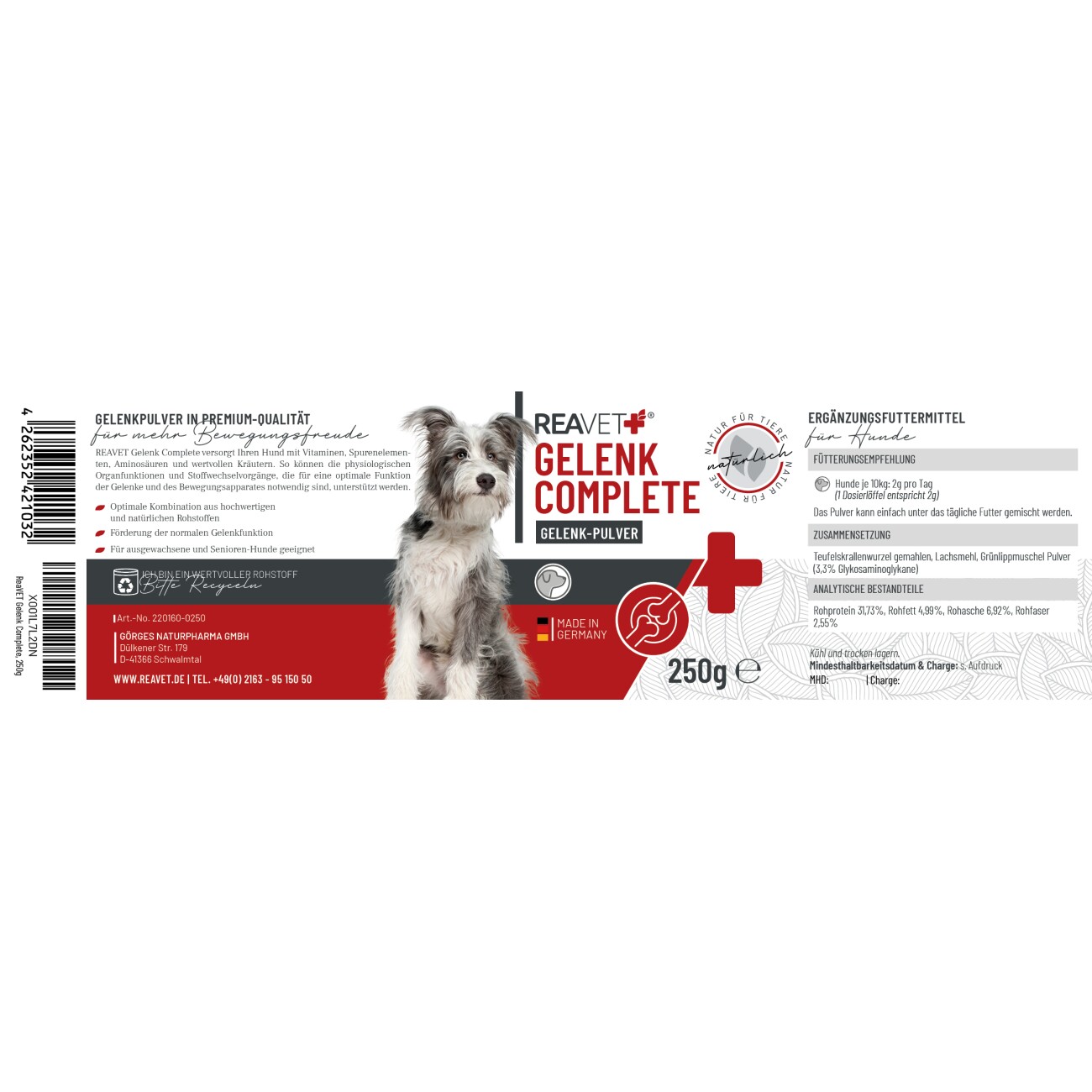 REAVET Gelenk Complete 250g