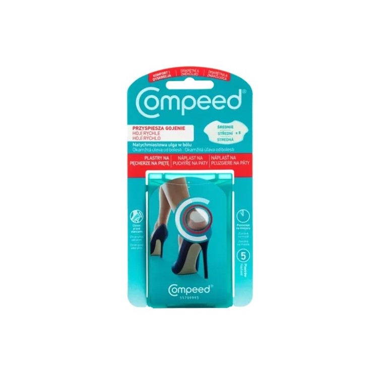 Compeed Fersenblister 5 Stück(28-02-2026)