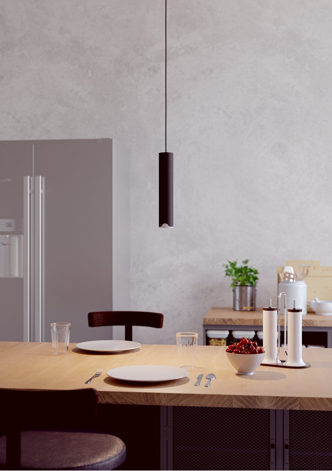 EGLO - Balamorta-Z Pendellampe - Sort Ø5,5 - RGB + TW - Zigbee, Bluetooth