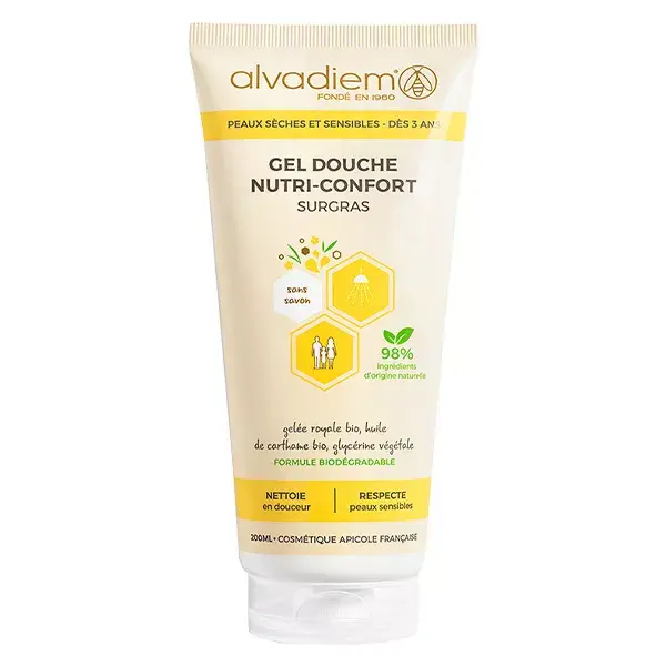 Gel de Banho Alvadiem Nutri-Comfort Extra-Rico para o Corpo 200ml