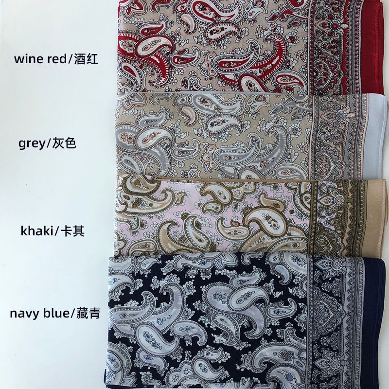 Frior - Paisley Print Sjaal