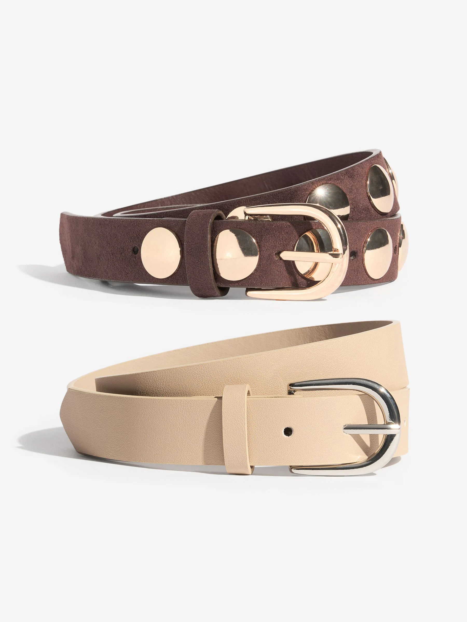 Choc and Cream - Friends Like These Studded Belts 2 Pack