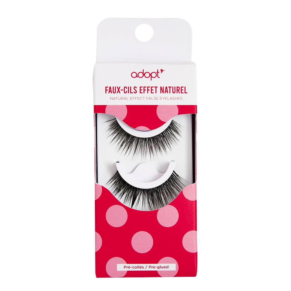 Faux-cils adhésifs Faux-cils adhésifs effet naturel