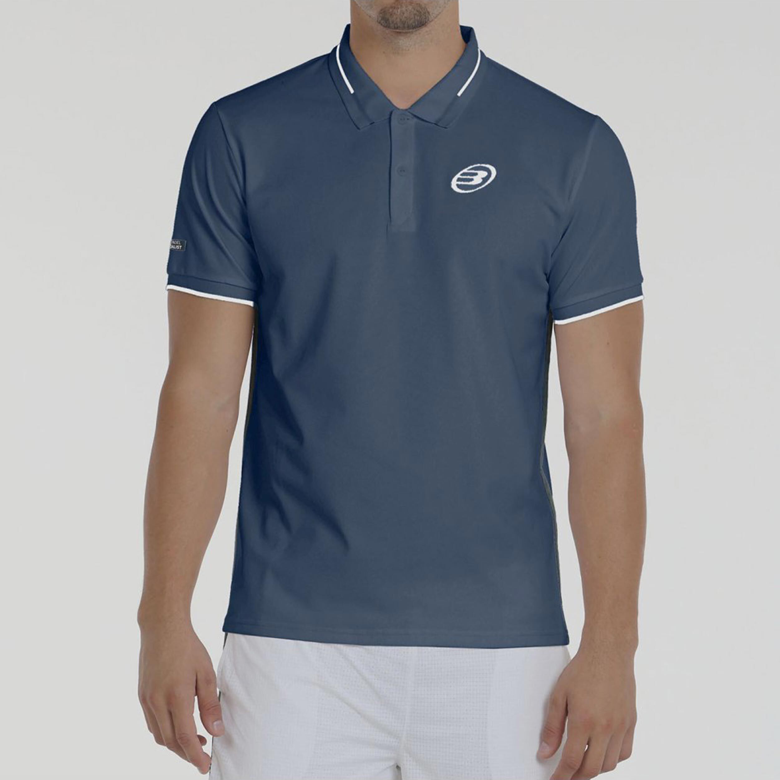 Bullpadel Leiro 25V Polo Hommes - Bleu Foncé