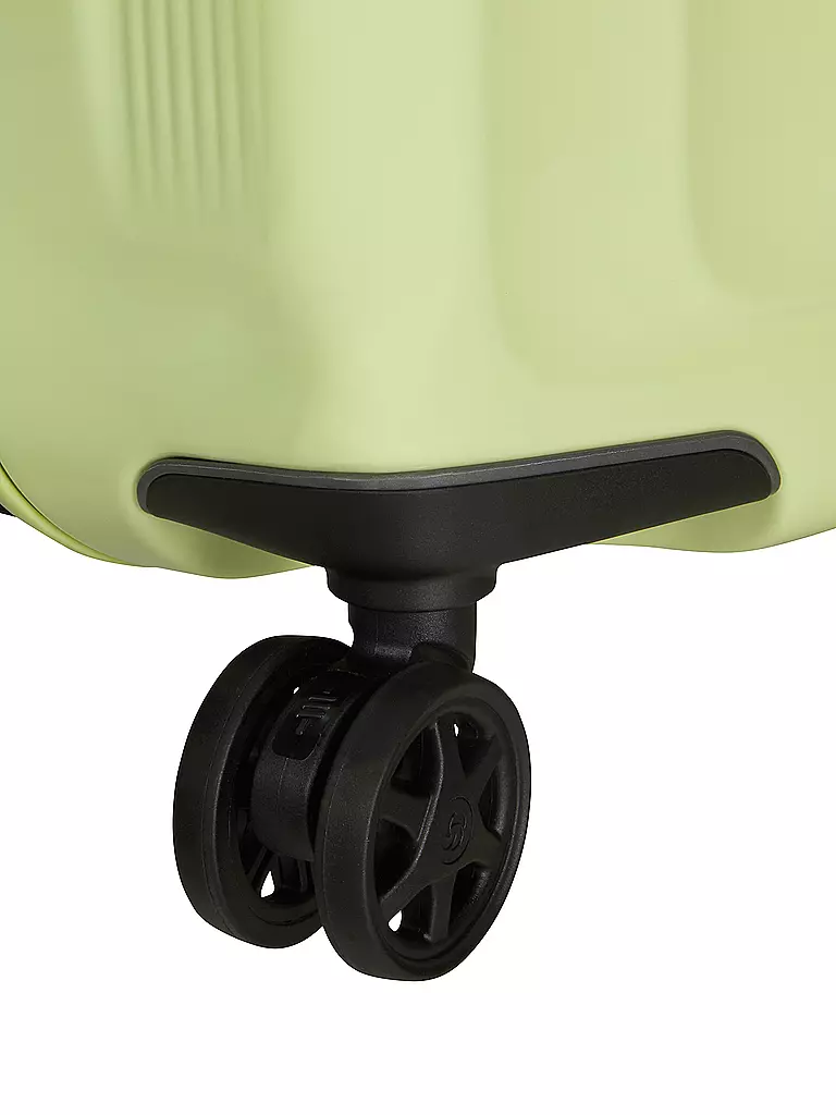 SAMSONITE Trolley  NUON SPINNER 69cm erweiterbar metallic melon  hellgrün