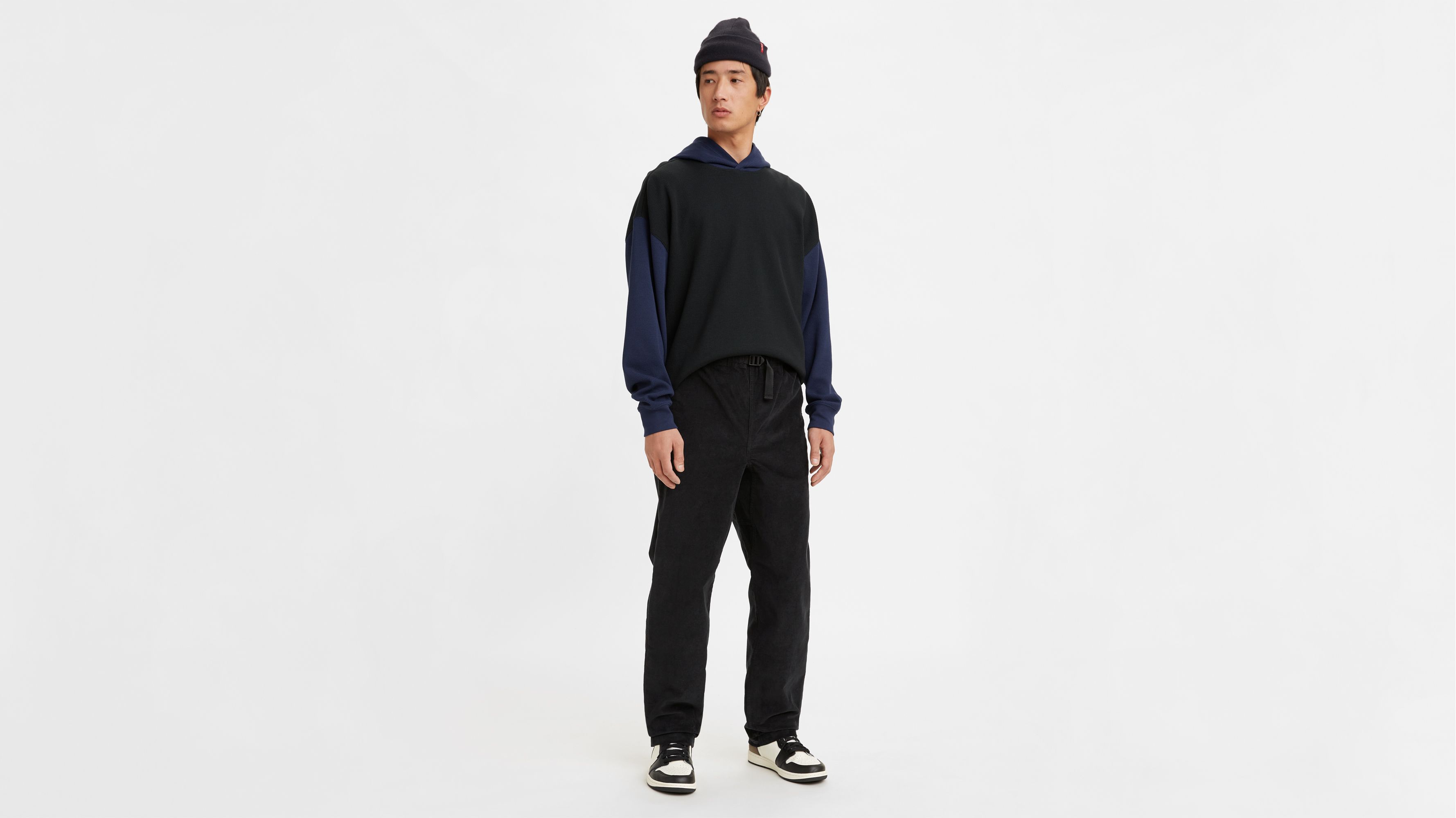 Pantalon velours Levi's® Skateboarding Quick Release - Anthracite Nigh - Noir